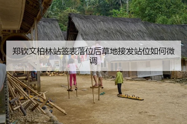 郑钦文柏林站签表落位后草地接发站位如何微调
